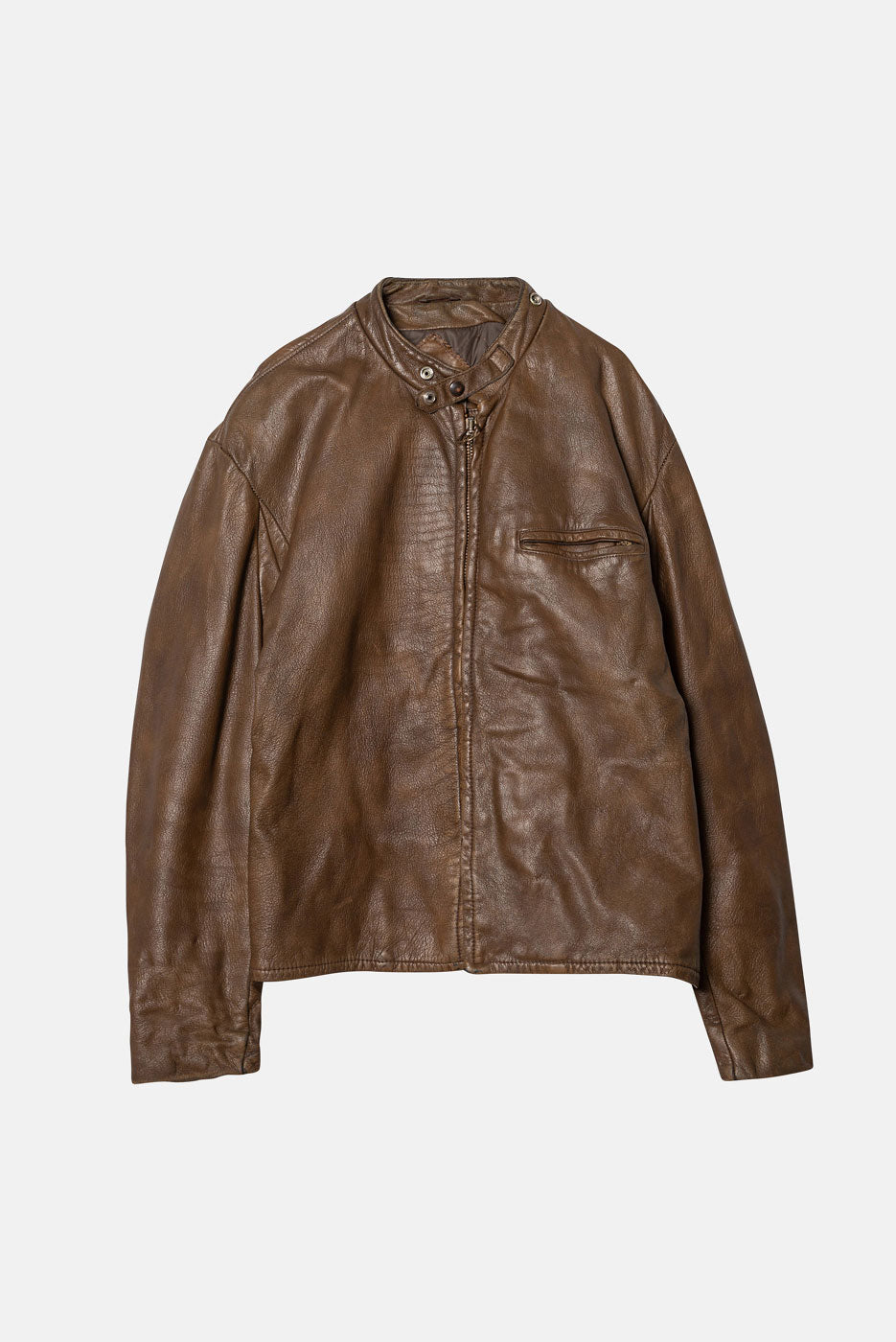 VINTAGE LEATHER JACKET - L