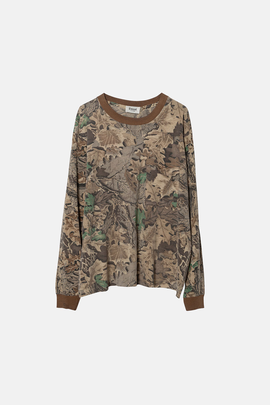 VINTAGE REAL TREE LONG-SLEEVE TEE - M