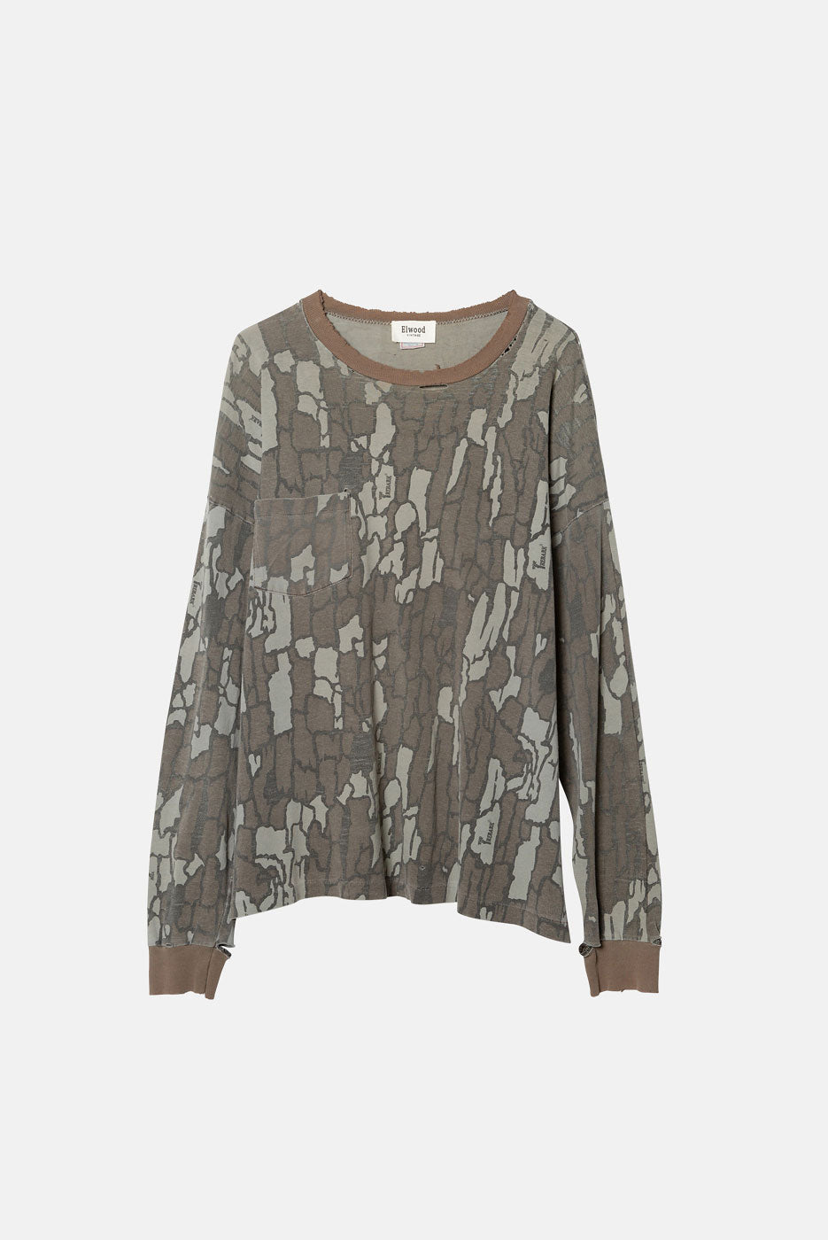 VINTAGE REAL TREE LS TEE - XL