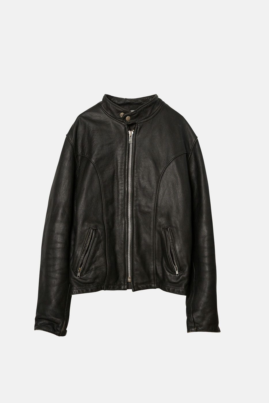 VINTAGE BLACK LEATHER JACKET