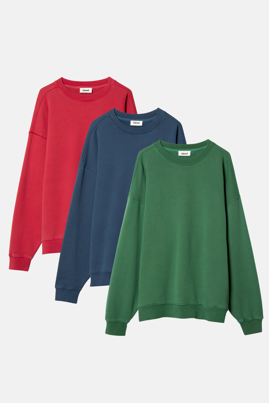 OVERSIZED CORE CREWNECK 3 PACK