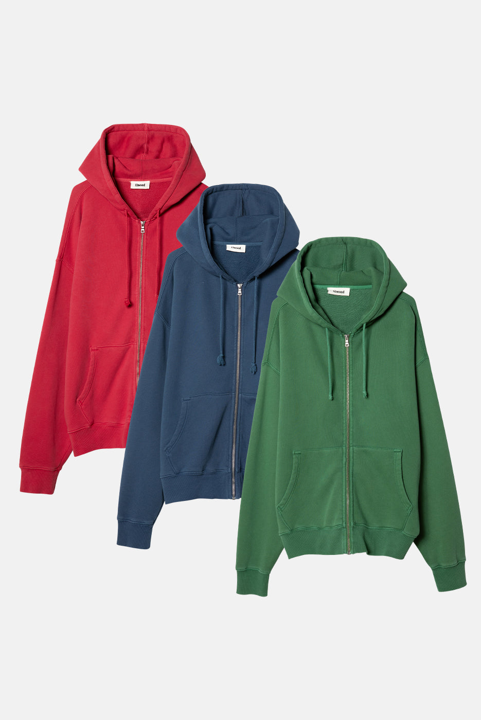 CORE ZIP HOODIE 3 PACK