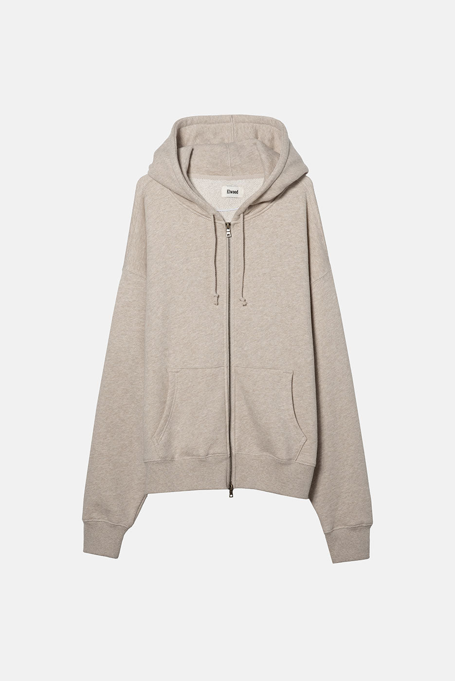 UNLINED ZIP HOODIE