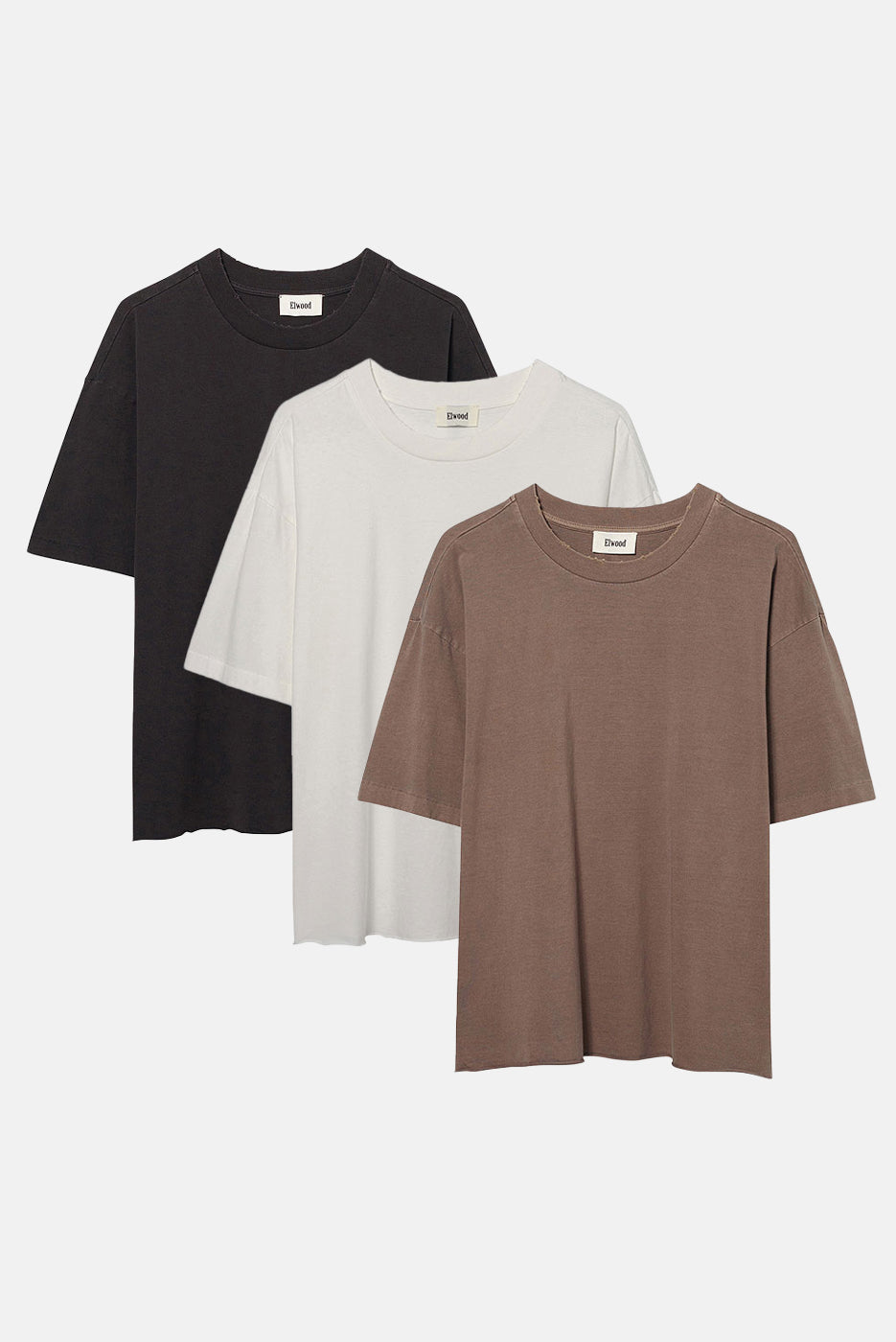 OVERSIZED CROP CORE TEE 3 PACK