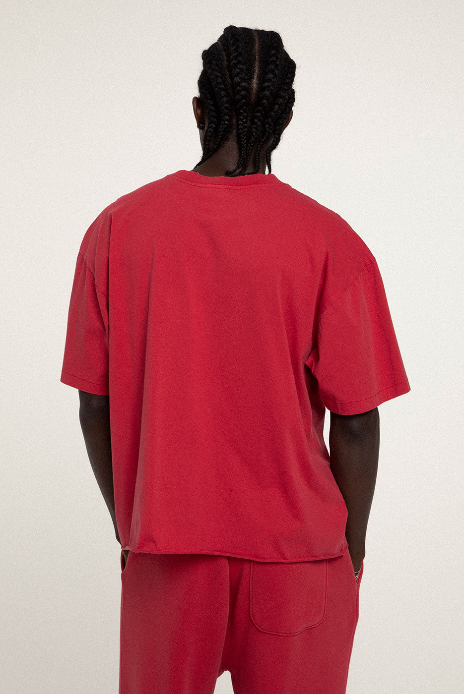 OVERSIZED CROP CORE TEE