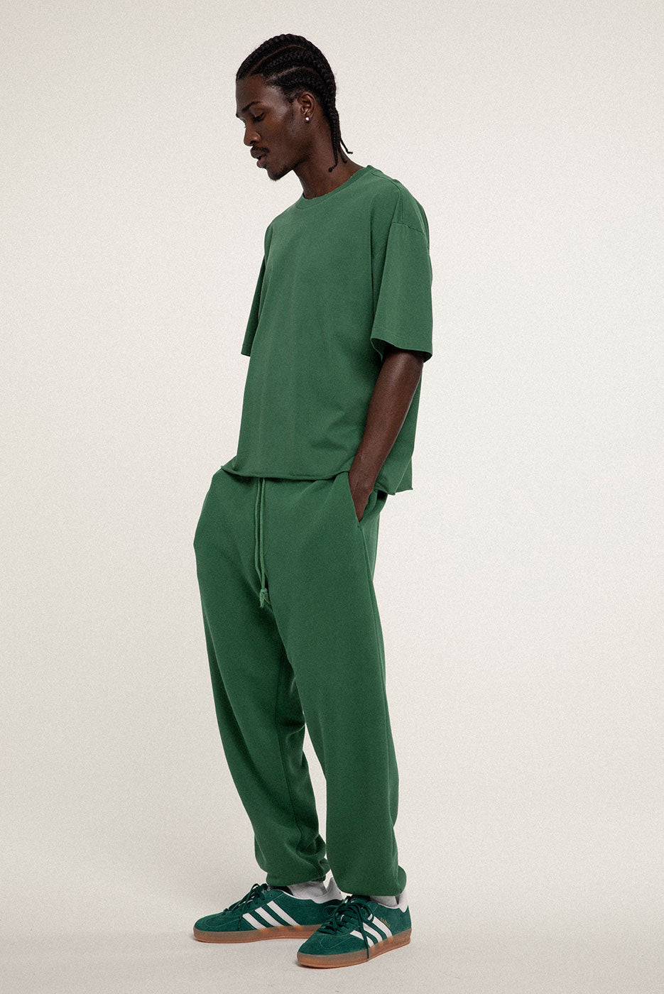 OVERSIZED CROP CORE TEE