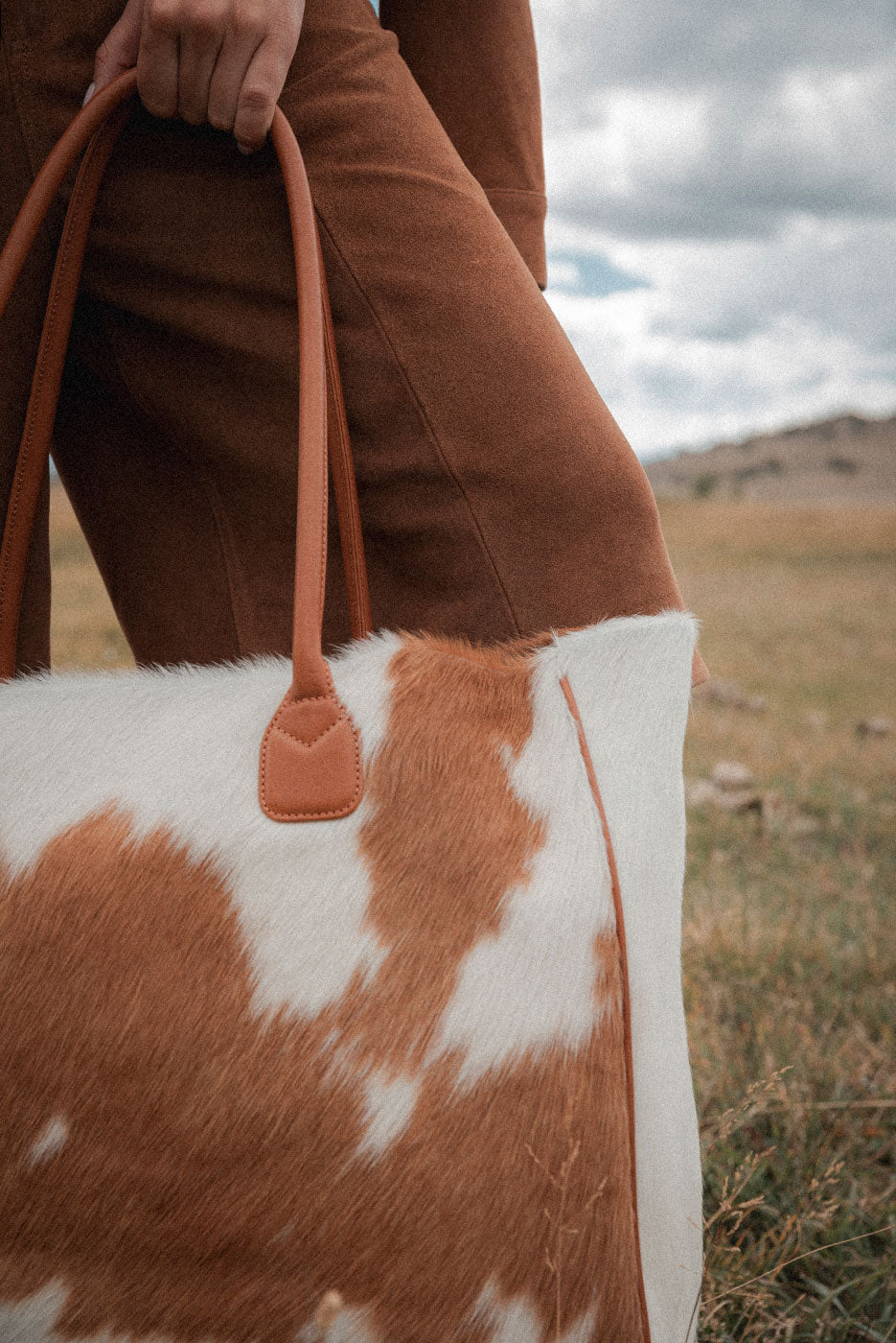 COW HIDE BAG