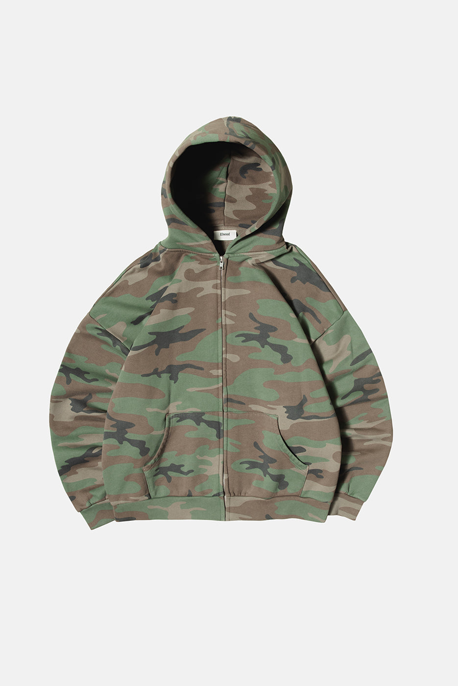 CAMO ZIP HOODIE