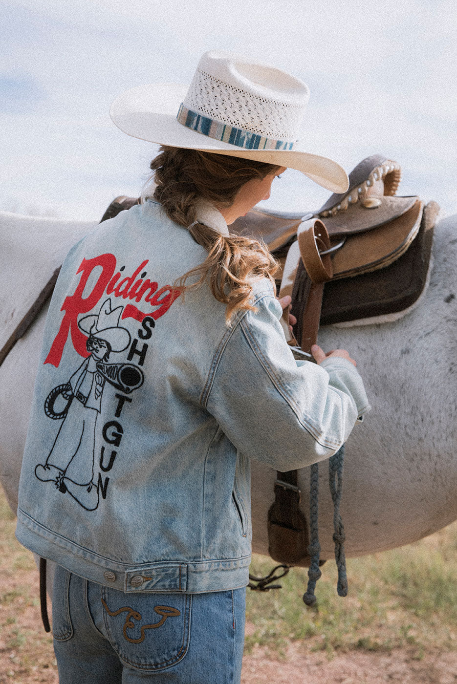 SHERPA DENIM JACKET