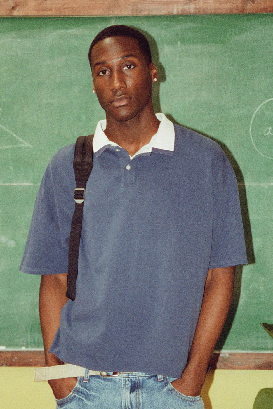CROPPED UNIFORM POLO