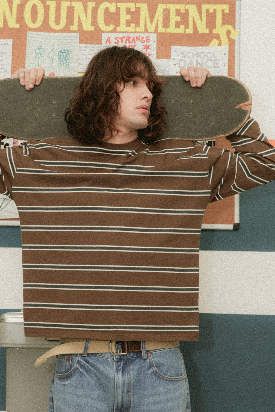 SECONDARY SCHOOL STRIPE TEE