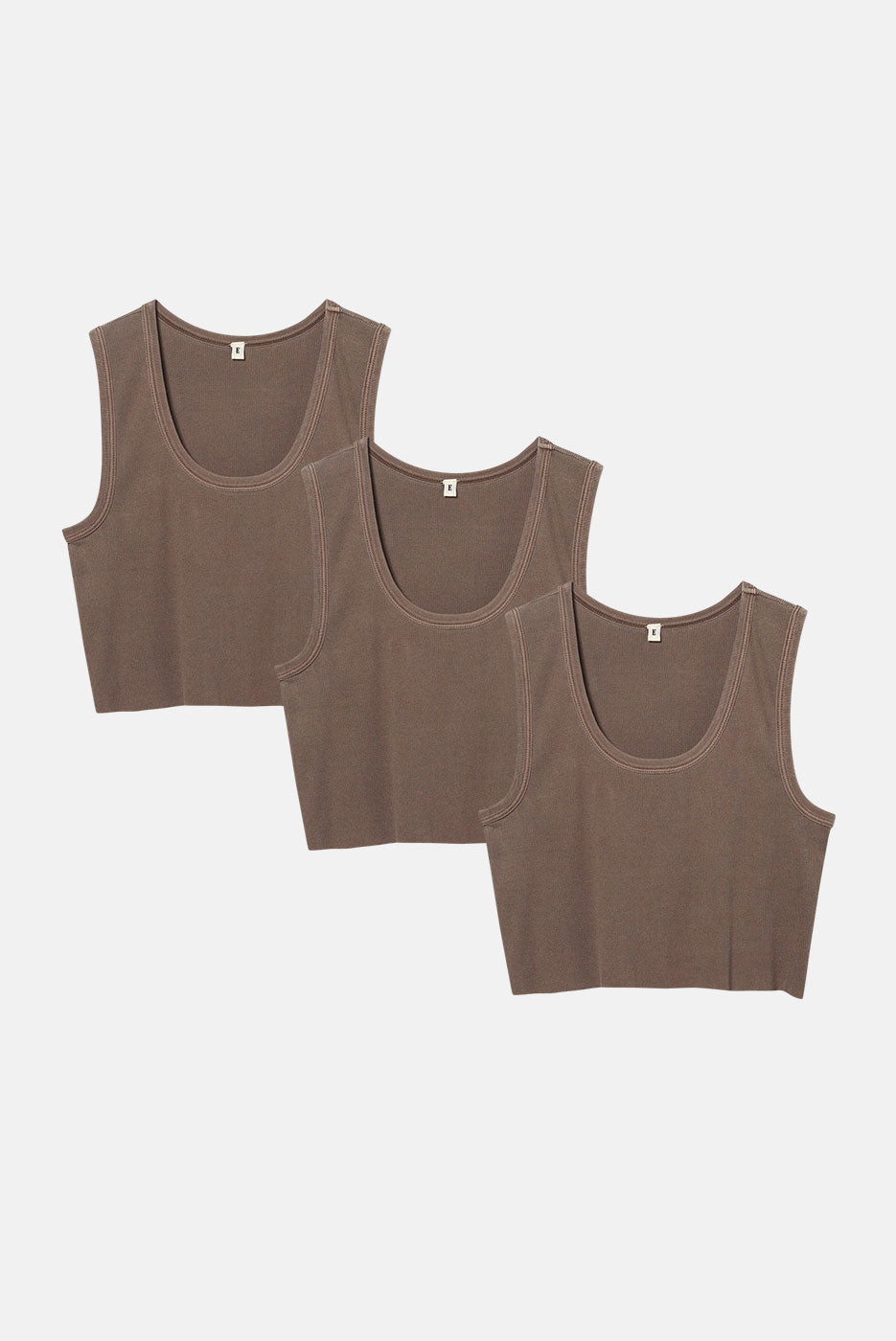 MALIBU CROP TANK 3 PACK