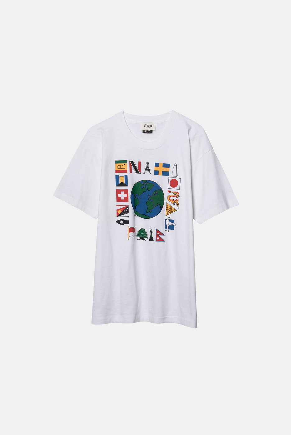 VINTAGE GLOBAL TEE - M