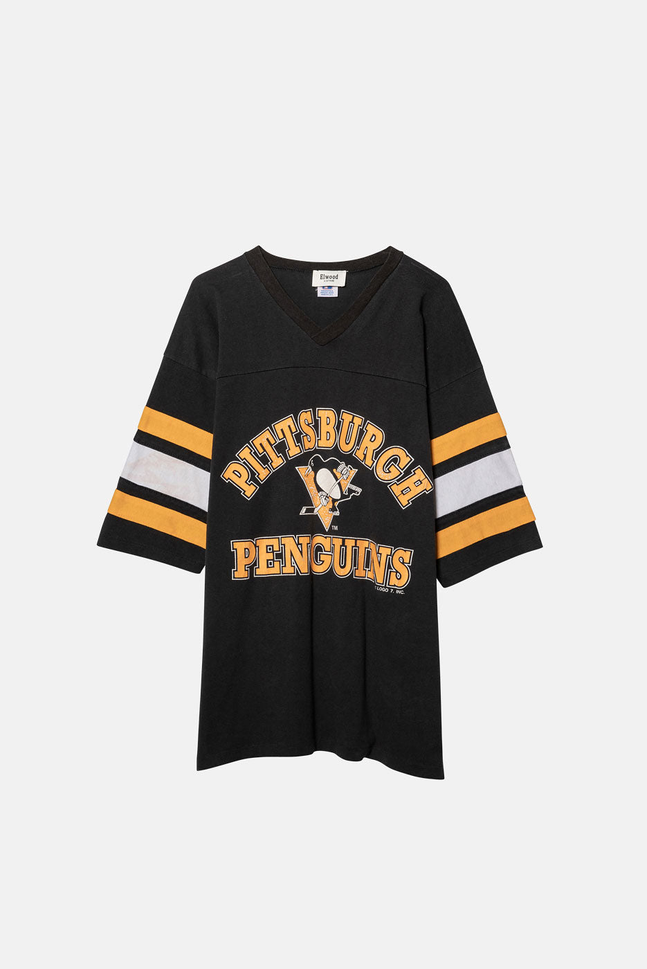 VINTAGE PITTSBURGH PENGUINS JERSEY - L