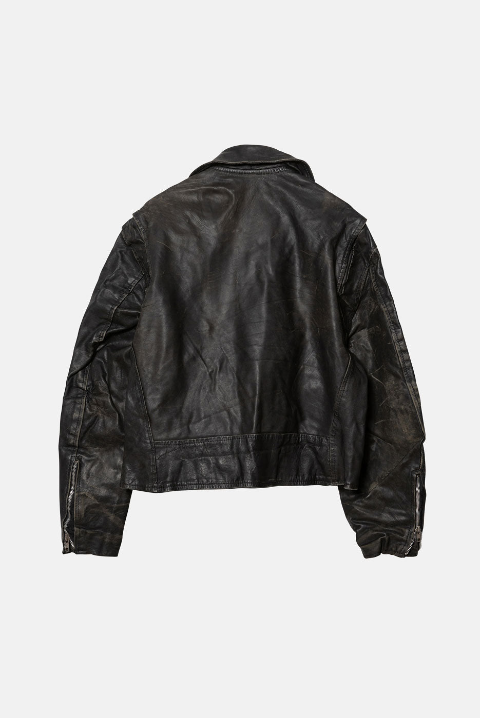 VINTAGE LEATHER JACKET - S/M