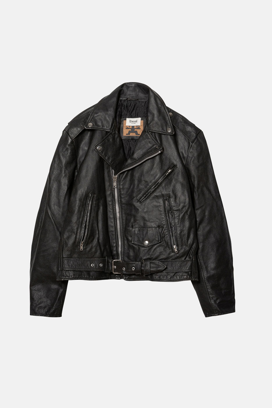 VINTAGE LEATHER JACKET - S