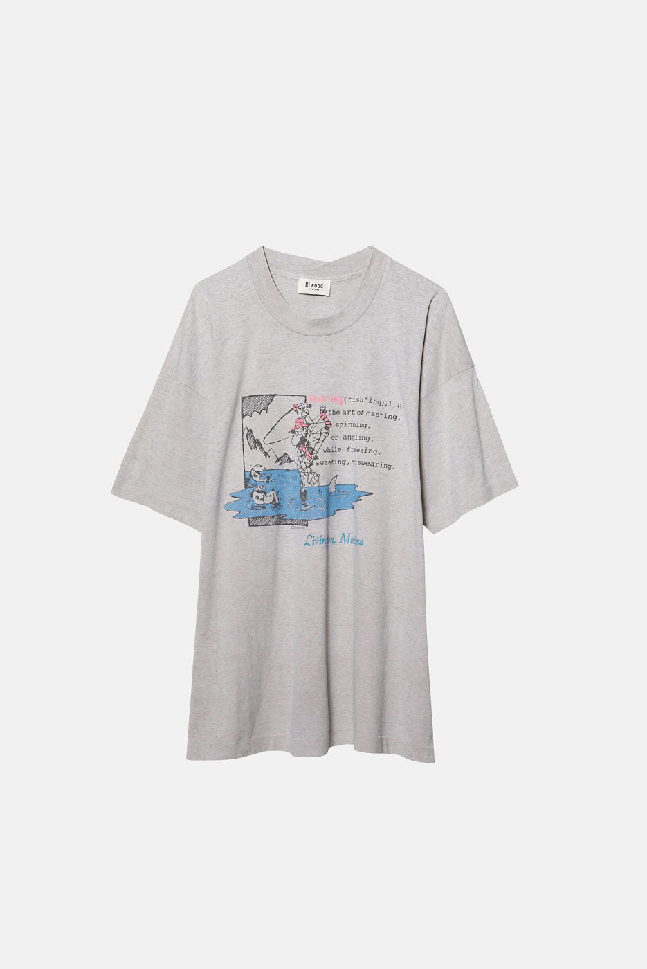 VINTAGE FISHING TEE - XXL