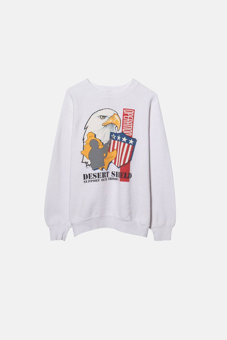 VINTAGE DESERT SHIELD CREWNECK - M