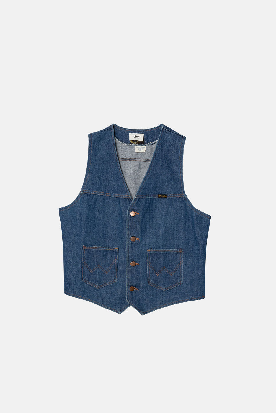 VINTAGE WRANGLER DENIM VEST - M