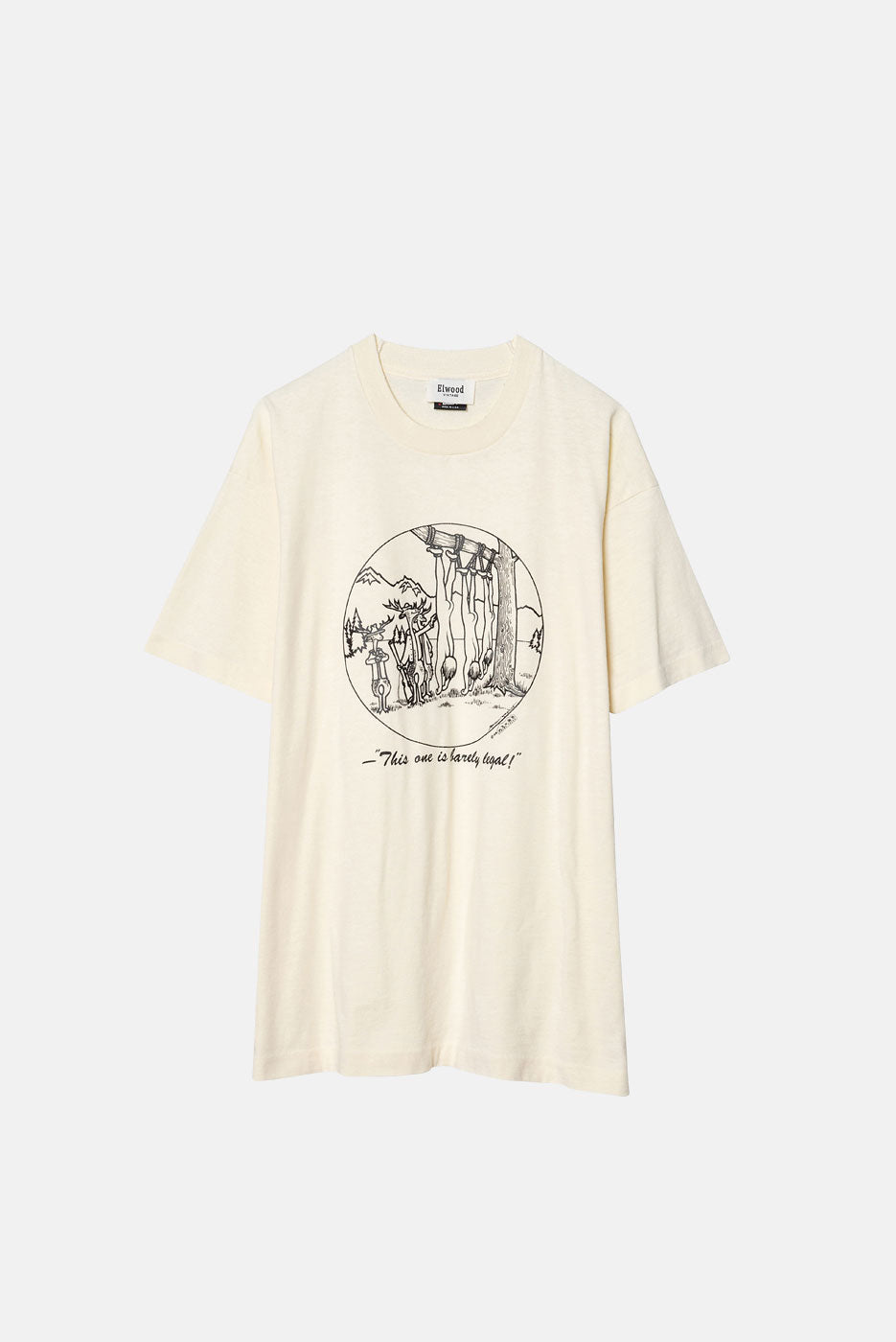 VINTAGE BARELY LEGAL DEER TEE
