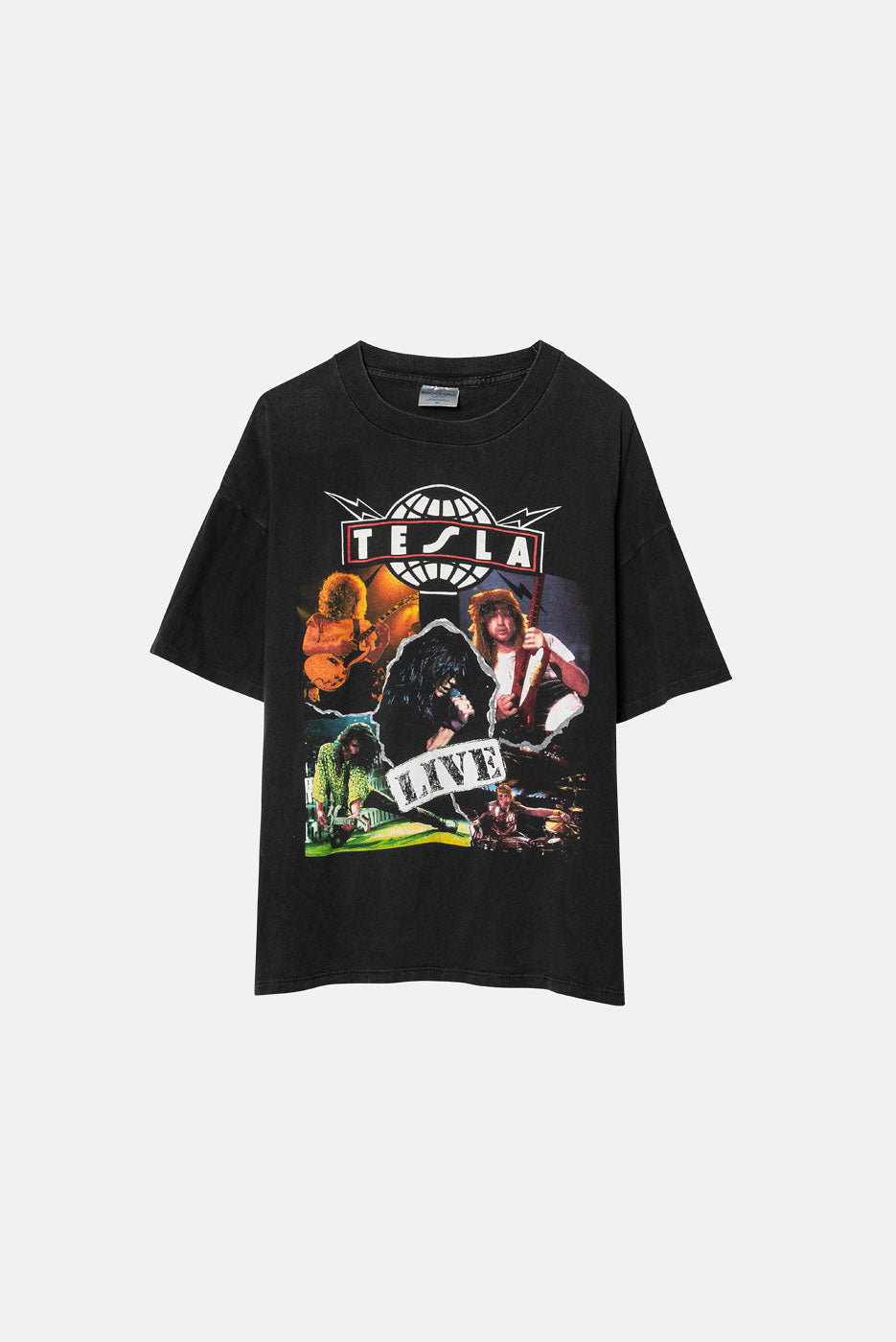 VINTAGE TESLA BAND TEE