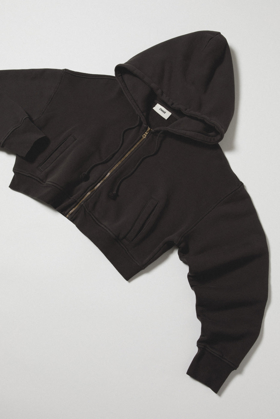 BABYDOLL CROP ZIP HOODIE 2.0