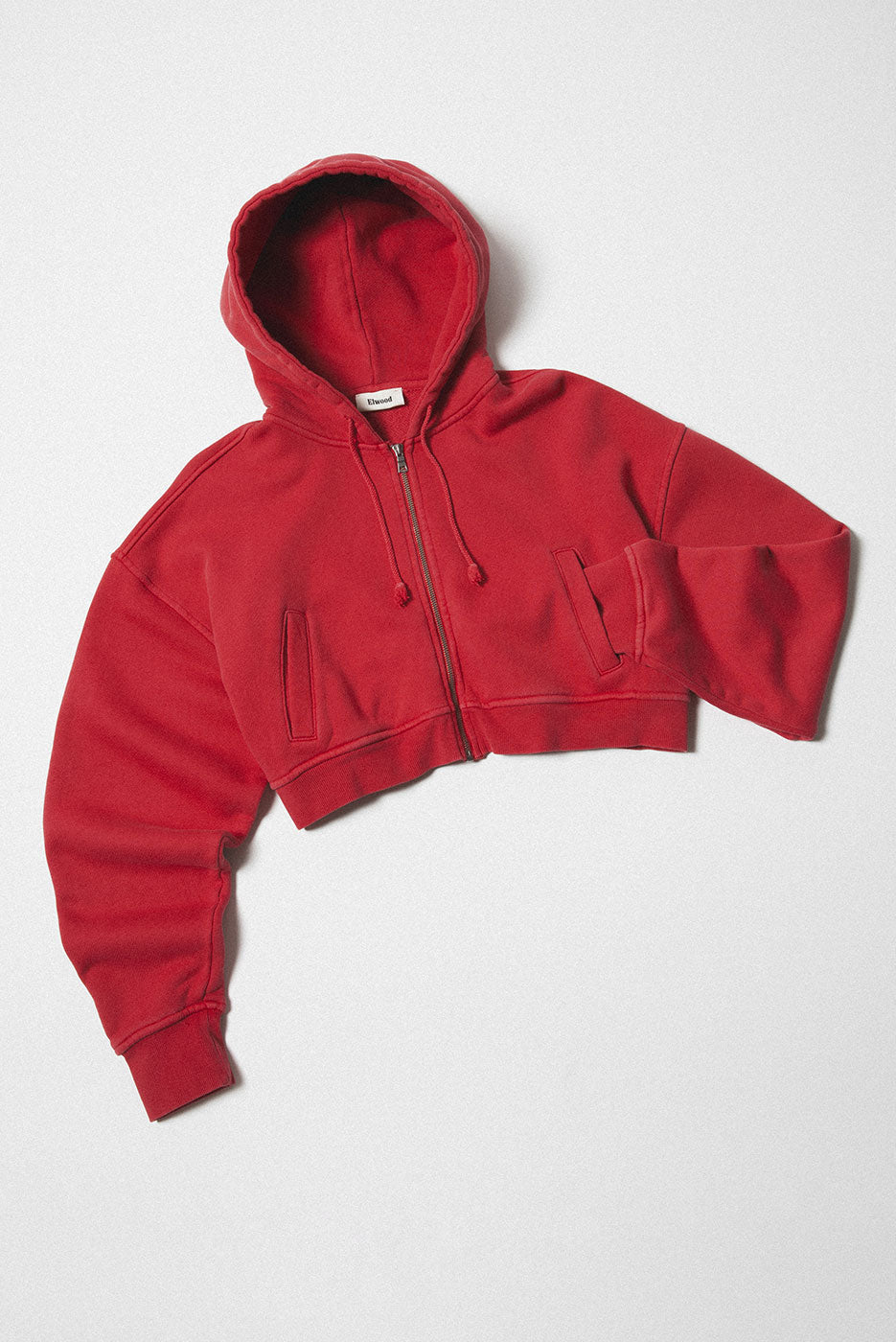 BABYDOLL CROP ZIP HOODIE 2.0