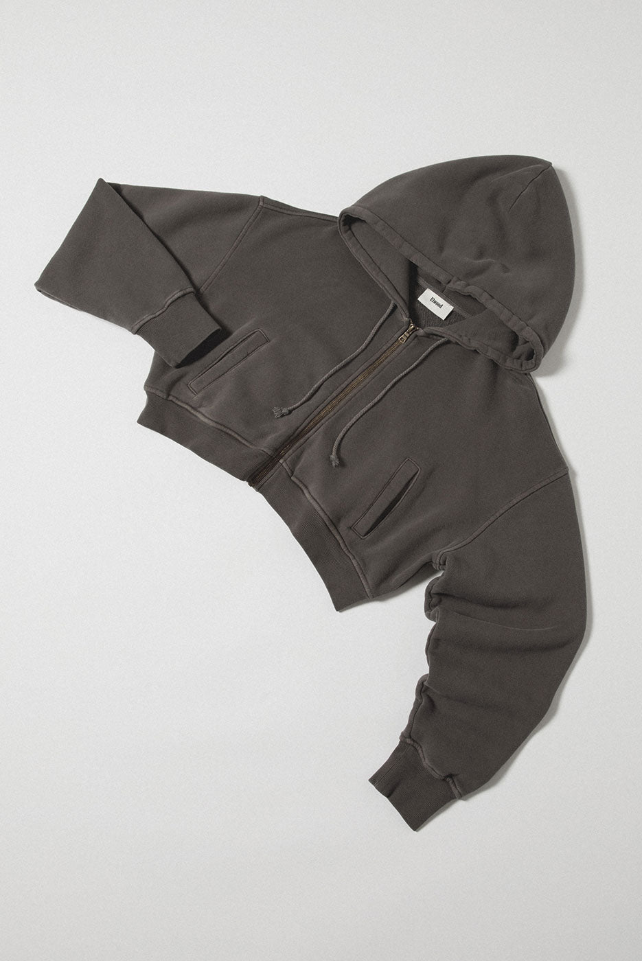 BABYDOLL CROP ZIP HOODIE 2.0