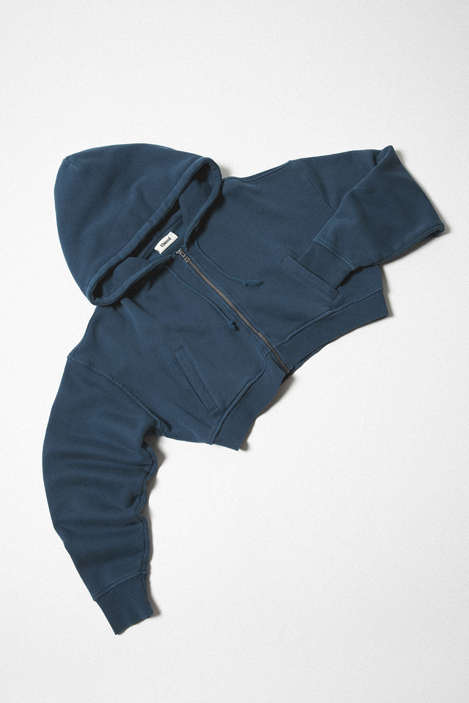 BABYDOLL CROP ZIP HOODIE 2.0