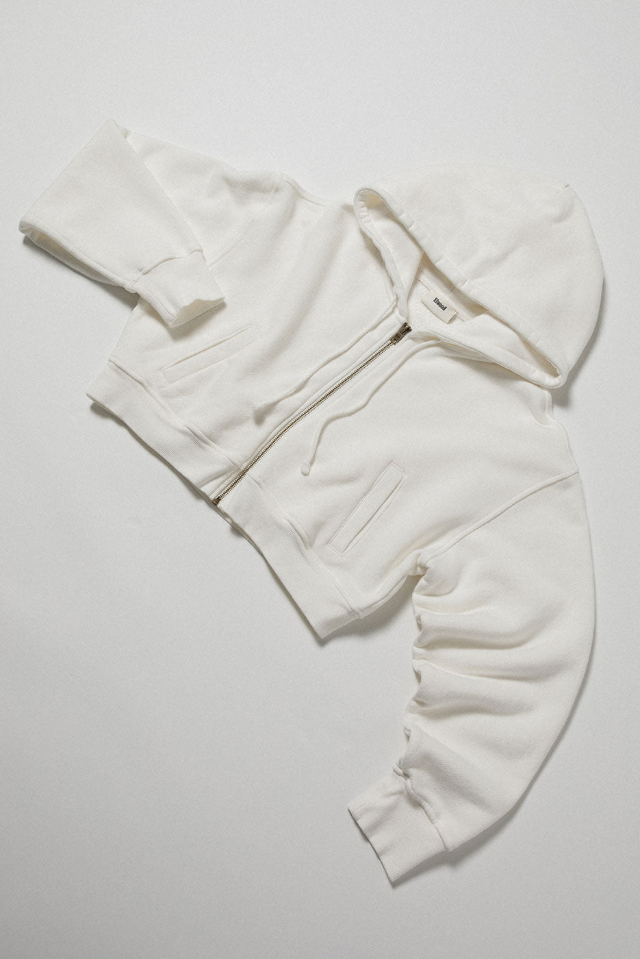 BABYDOLL CROP ZIP HOODIE 2.0