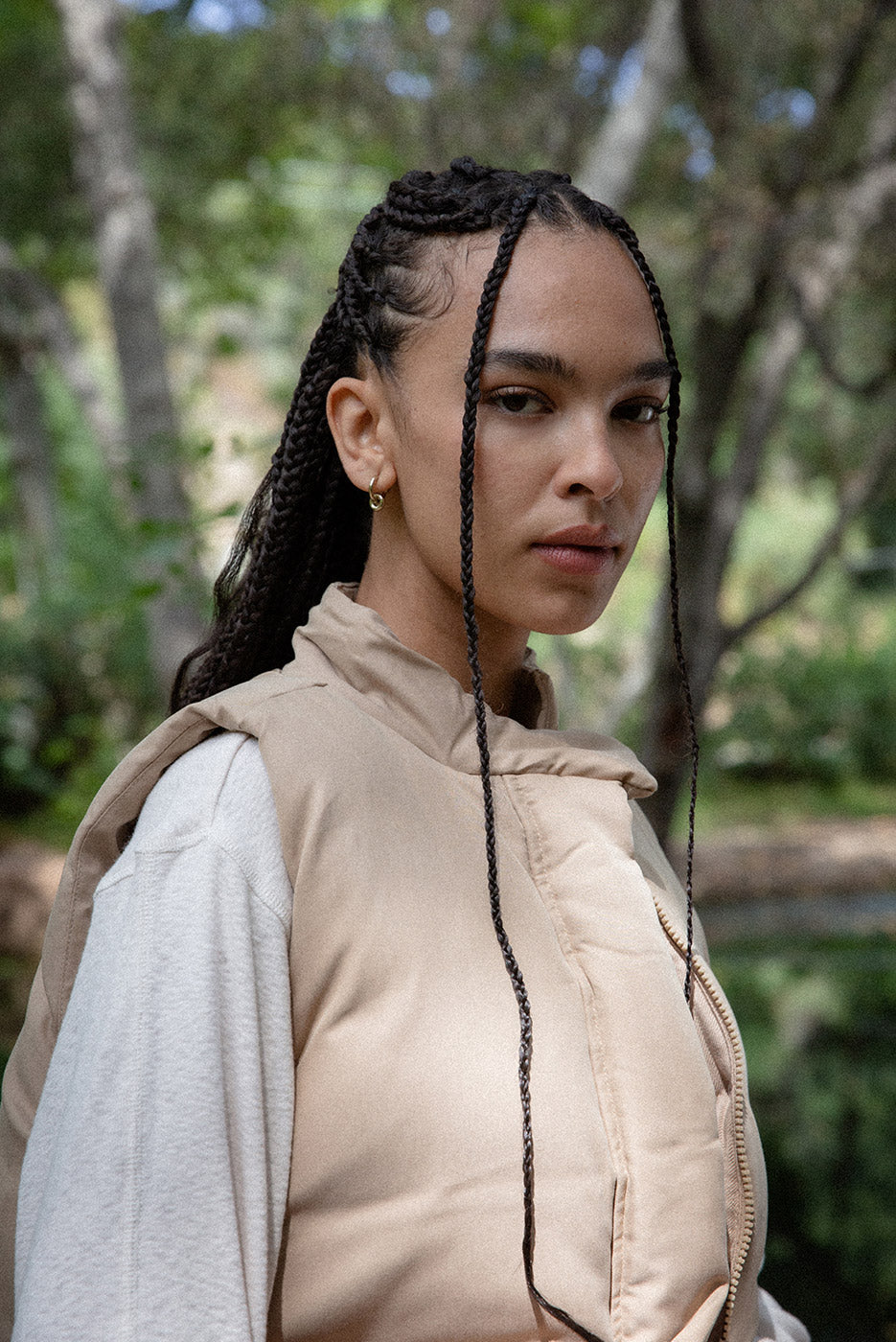 CROP PUFFER VEST