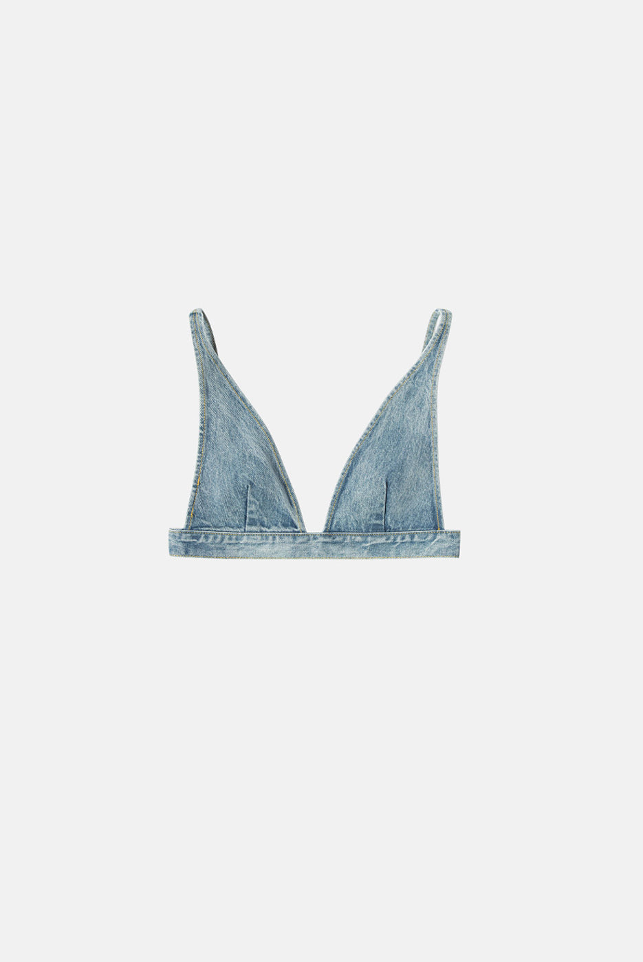 DENIM BRALETTE